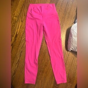 Lululemon Align Pink High-Rise Pant leggings 25" size 6